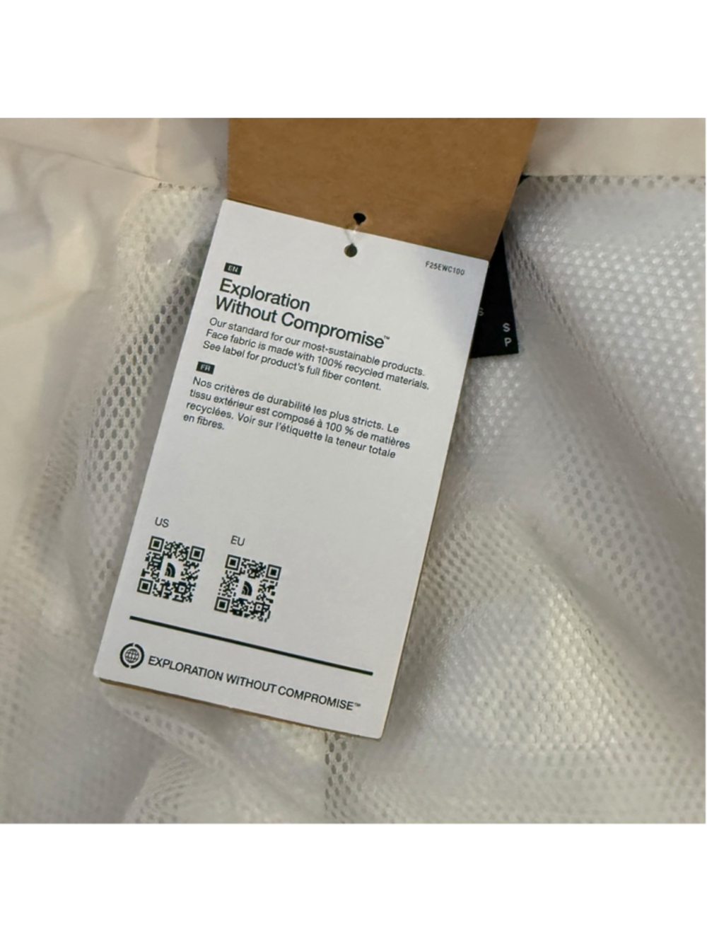 The North Face Women’s Antora Hooded Rain Jacket Windbreaker Cream/Beige Size Sm - Picture 8 of 10